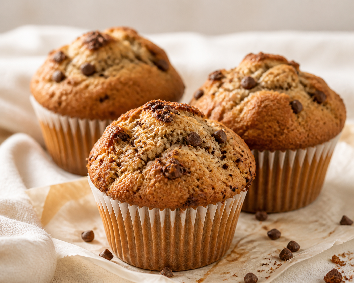Golden muffins